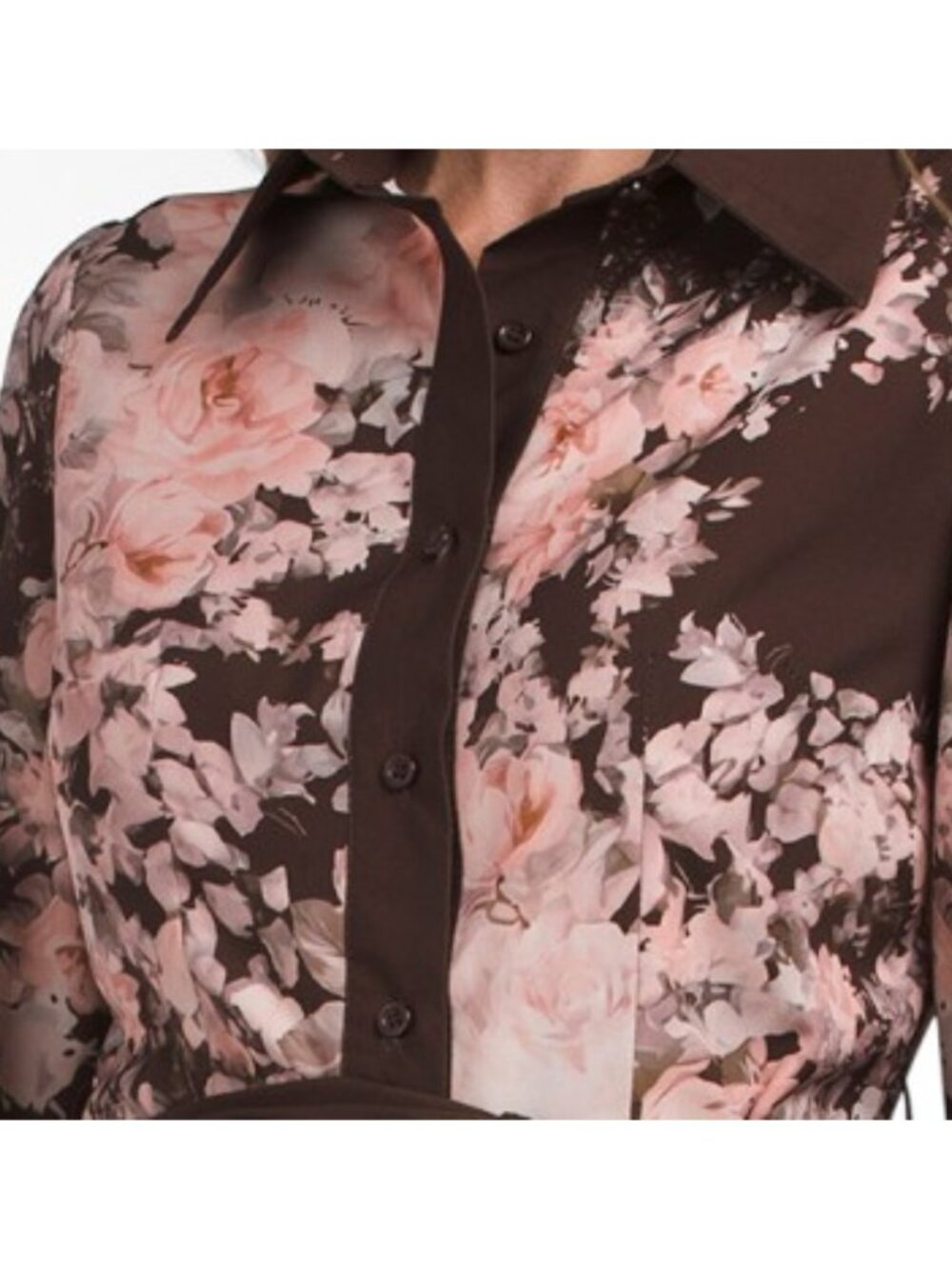 NANCY YANG Printed Shirt Dress - Picture 3 of 4